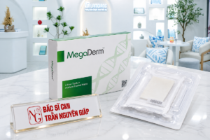 Hình ảnh thực tế sun megaderm 1 chính hãng được cấp phép sử dụng tại Thẩm mỹ Dr Nguyên Giáp