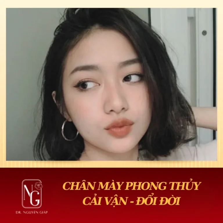 chon dang chan may phong thuy theo khuon mat