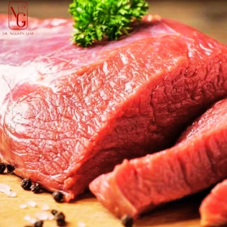 thuc pham thit due to acidic vitamin k