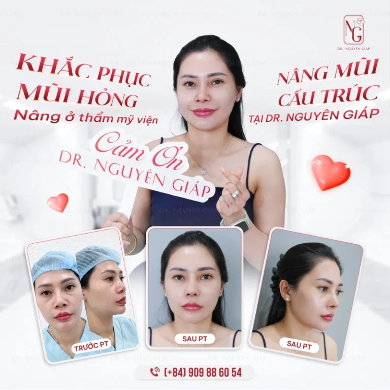 khach hang chia se ket qua sua mui hong