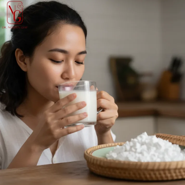 uong bot san day vao luc nao de tang vong 1