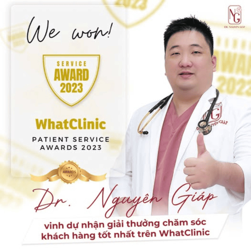 Giải thưởng WhatClinic Patient Service Award 2023